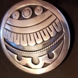 VTG TAXCO 925 MODERNIST maricela PENDANT brooch